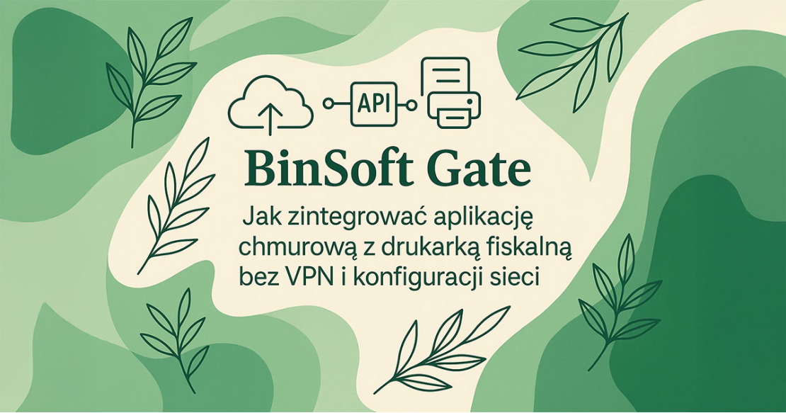 Jak zintegrować aplikację chmurową z drukarką fiskalną bez VPN i konfiguracji sieci?